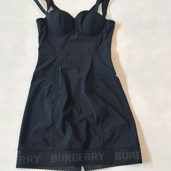 burberry corset dress Burberry Ladies Black Tulle Corset Mini Dress, Brand Size 2 (US Size 0) 8070241 - Clothing